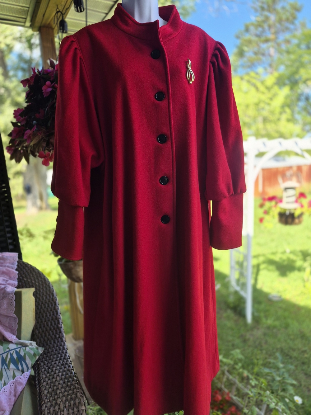 Vintage Lady Suzette Over Coat
